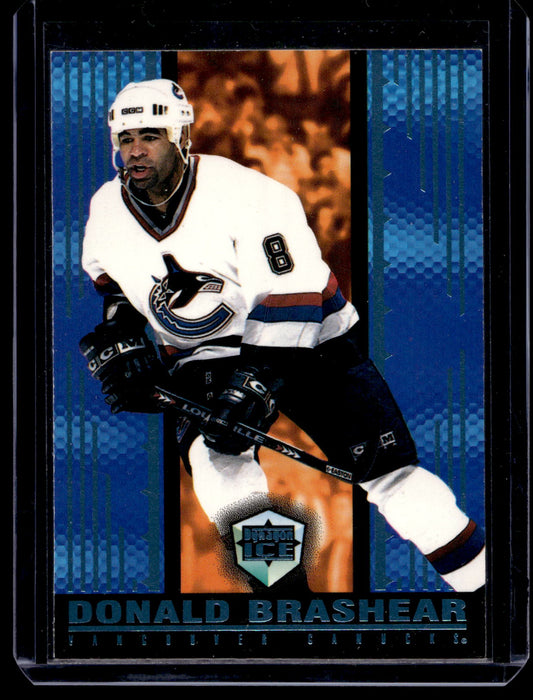 1998-99 Pacific Dynagon Ice - Blue - Donald Brashear #186 /67
