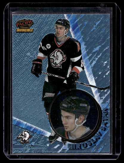 1997-98 Pacific Invincible - Ice Blue - Miroslav Satan #15