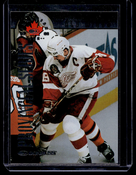 1997-98 Donruss Canadian Ice - Provincial Series - Steve Yzerman #4 /750