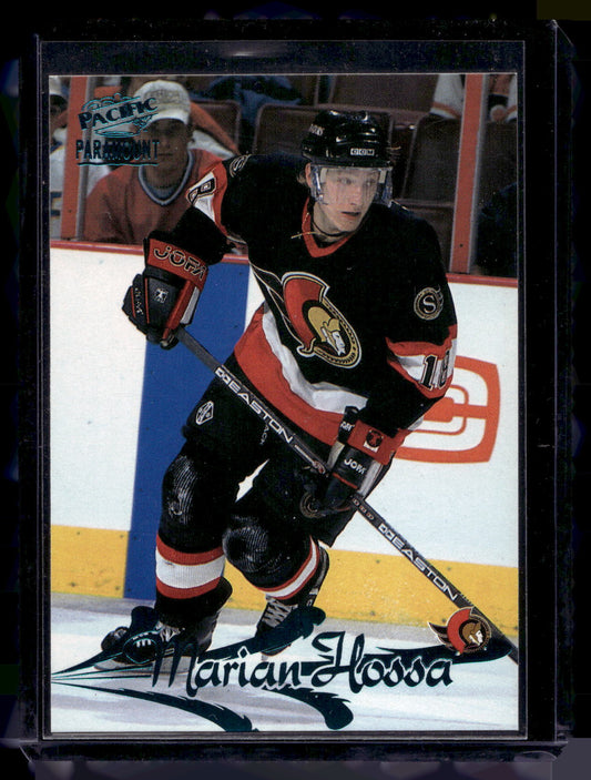 1997-98 Pacific Paramount  - Emerald - Marian Hossa #125 RC