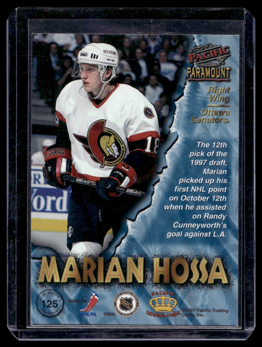 1997-98 Pacific Paramount  - Red - Marian Hossa #125 RC