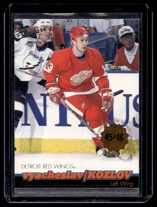 1999-00 Pacific - Premiere Date - Vyacheslav Kozlov #140 /46