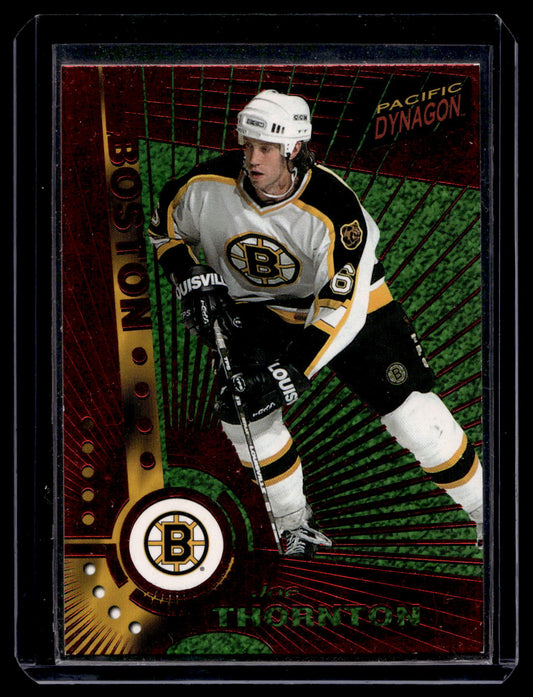 1997-98 Pacific Dynagon - Red - Joe Thornton #Rookie