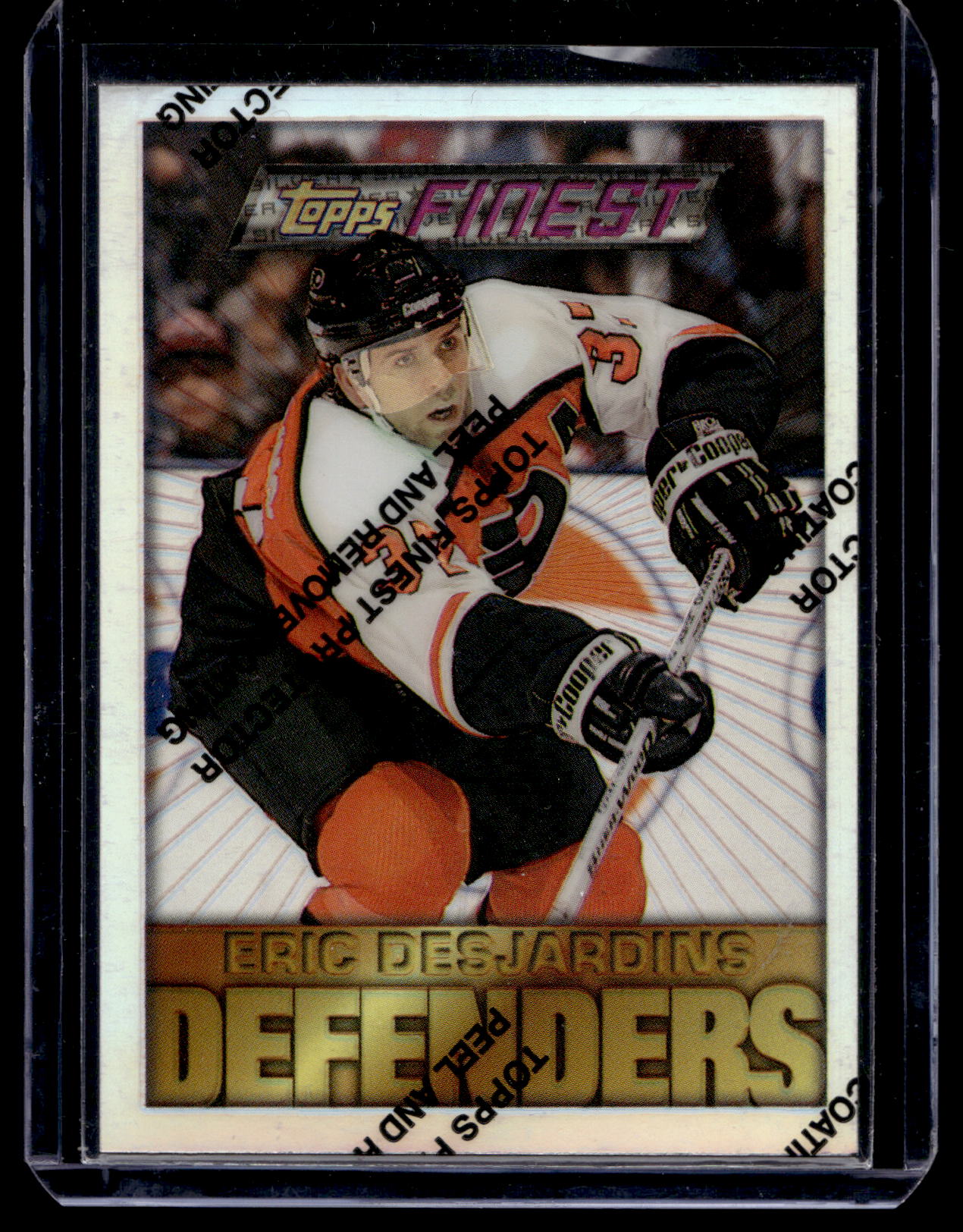 1995-96 Topps Finest - Refractor - Eric Desjardins #174