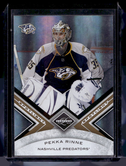 2010-11 Panini Limited - Gold Spotlight - Pekka Rinne #74 /10