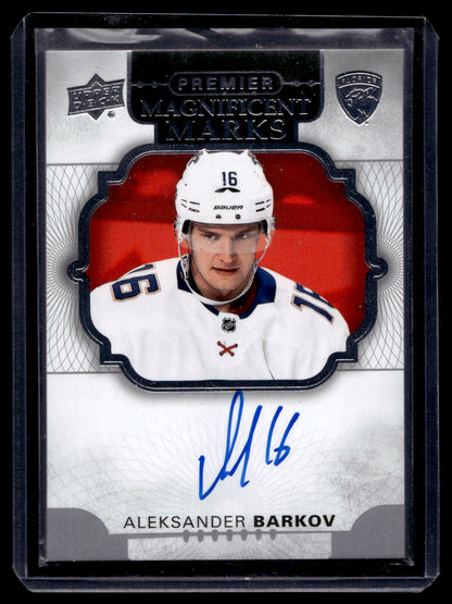 2017-18 Upper Deck Premier - Magnificent Marks - Aleksander Barkov #MM-AB
