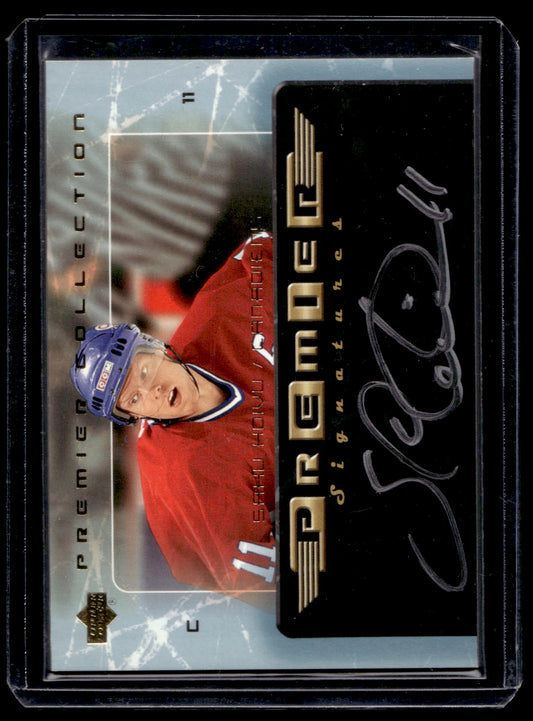 2003-04 Upper Deck Premier Collection - Premier Signatures - Saku Koivu #PS-SK