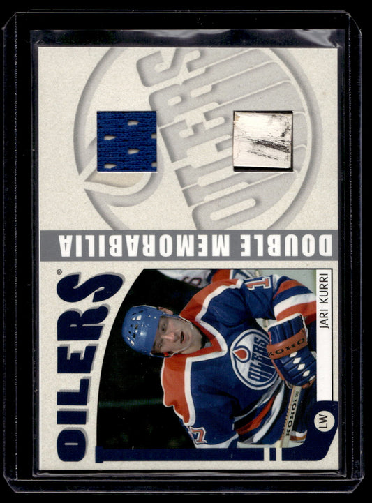 2004-05 In the Game Franchises Canadian Edition - Game-Used Memorabilia Double - Silver - Jari Kurri #DM-18 /60