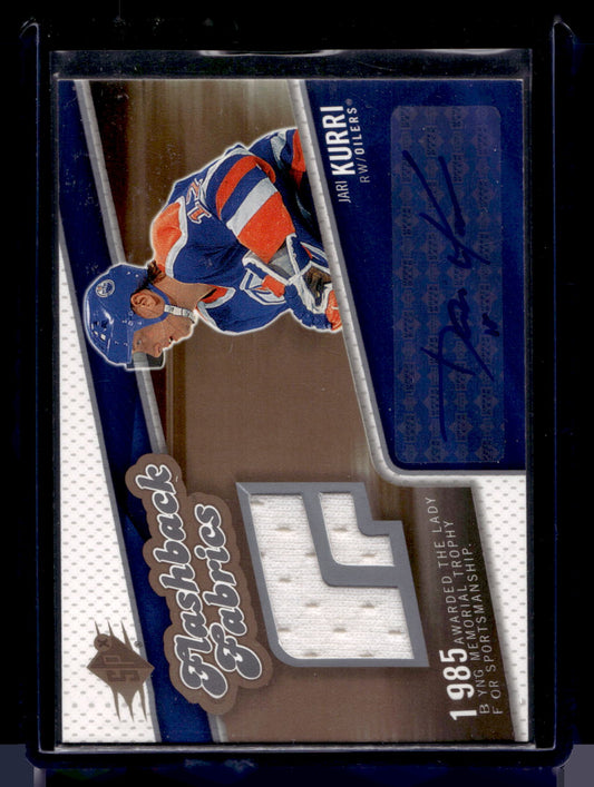 2005-06 Upper Deck SPx -  Flashback Fabrics - Jari Kurri #106