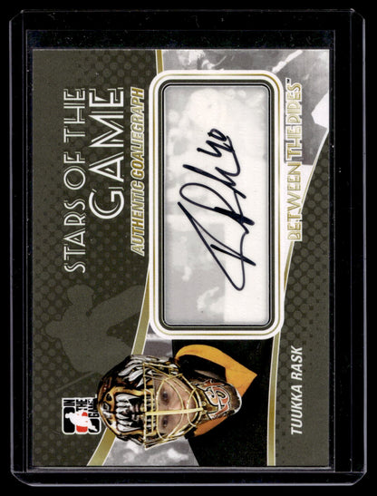 2010-11 In the Game Between the Pipes - GoalieGraphs - Tuukka Rask #A-TR