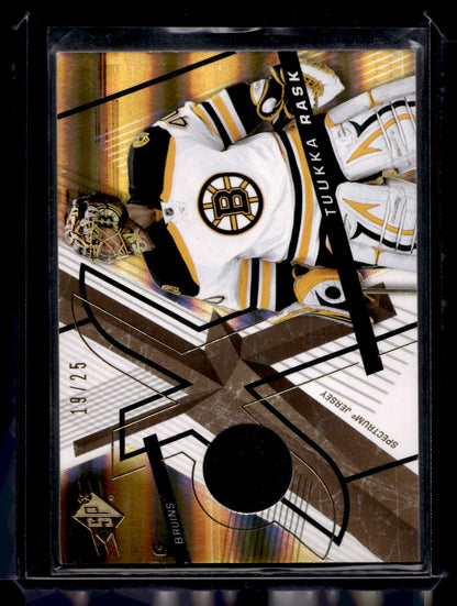 2008-09 Upper Deck SPx - Spectrum - Tuukka Rask #86 /25