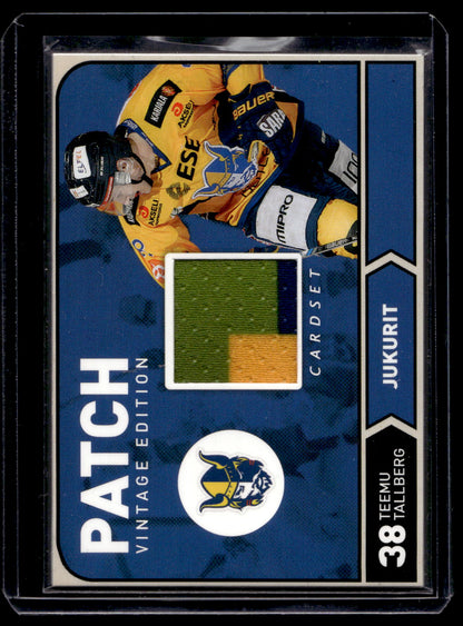 2018-19 Cardset - Patch - Teemu Tallberg /100