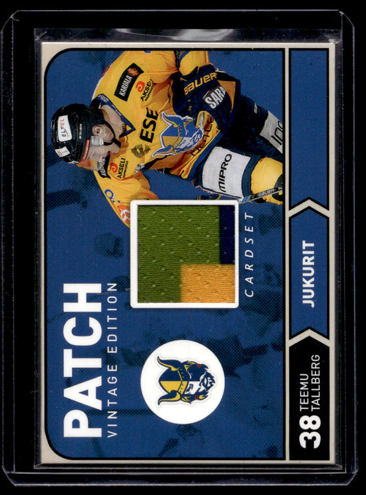 2018-19 Cardset - Patch - Teemu Tallberg /100