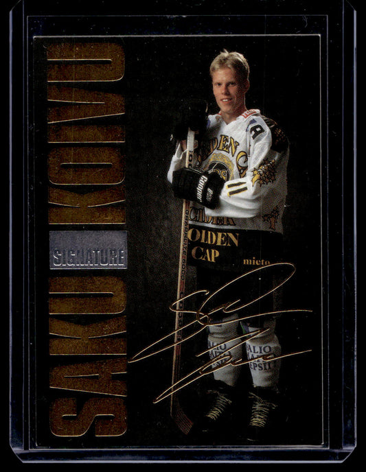 1994-95 Sisu Super Chase - Saku Koivu Signature