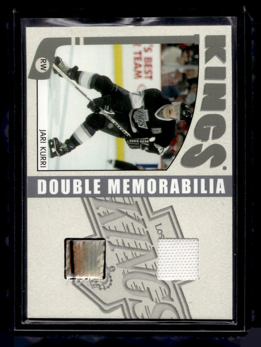 2004-05 In the Game Franchises US East Edition - Game-Used Memorabilia Double - Silver - Jari Kurri #WDM-09 /60