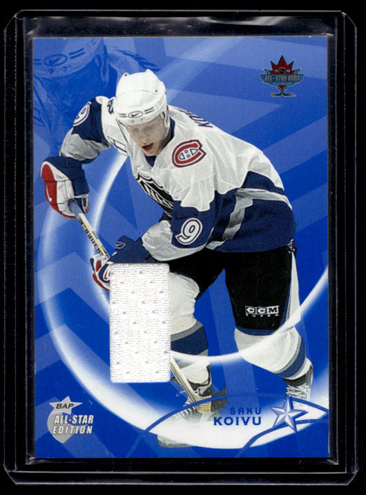 2002-03 In the Game Be A Player All-Star Edition - All-Star Game-Used Jerseys - Saku Koivu #AS-45
