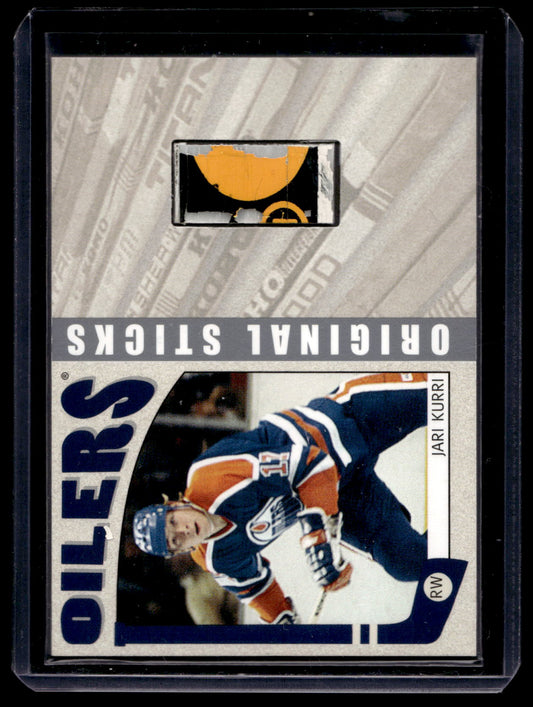 2004-05 In the Game Franchises Canadian Edition - Original Sticks - Silver - Jari Kurri #OS-15 /70