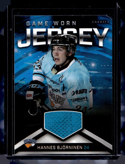 2018-19 Cardset - Game Worn Jersey - Hannes Björninen /128