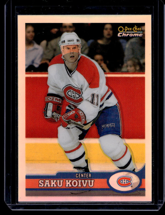 1999-00 O-Pee-Chee Chrome  - Refractor - Saku Koivu #90
