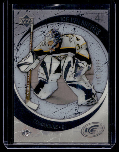 2005-06 Upper Deck Ice - Ice Premieres - Pekka Rinne #251 /2999 RC