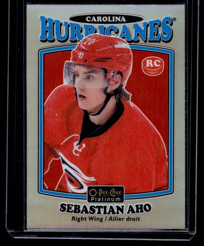 2016-17 Upper Deck O-Pee-Chee Platinum - Retro - Rainbow - Sebastian Aho #R-82 RY