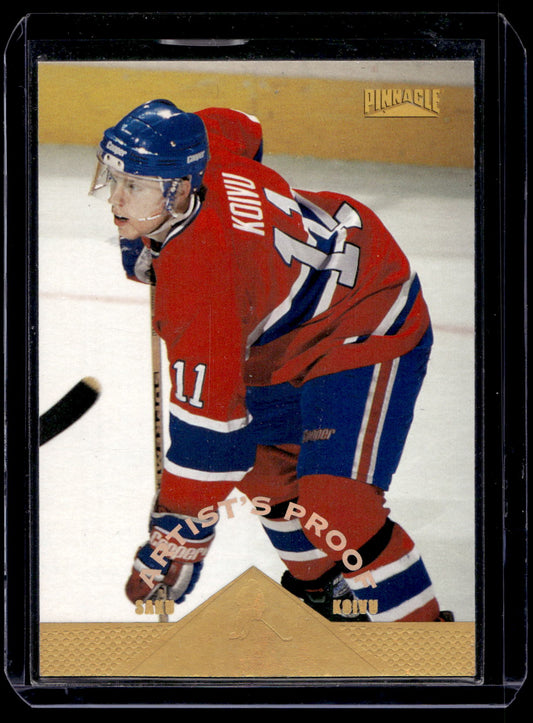 1996-97 Pinnacle - Artist's Proof - Saku Koivu #202