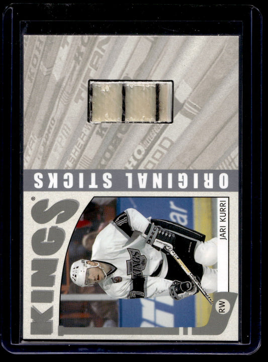 2004-05 In the Game Franchises US West Edition - Original Sticks - Silver - Jari Kurri #WOS-05 /70