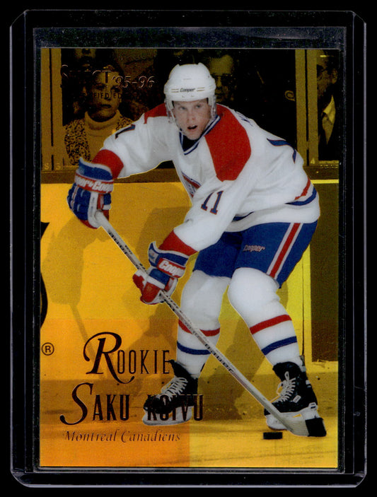 1995-96 Select Certified Edition - Mirror Gold - Saku Koivu #117