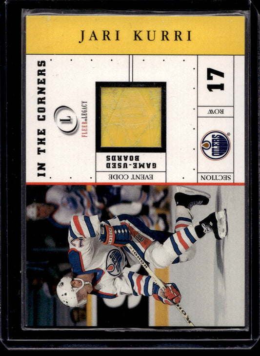 2001-02 Fleer Legacy - In the Corners - Jari Kurri