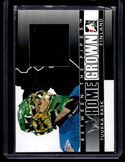 2009-10 In the Game Between the Pipes - Home Grown - Black - Tuukka Rask #HG-08 /60
