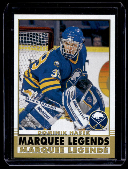 2020-21 O-Pee-Chee - Retro Blank Back - Marquee Legends - Dominik Hasek #534