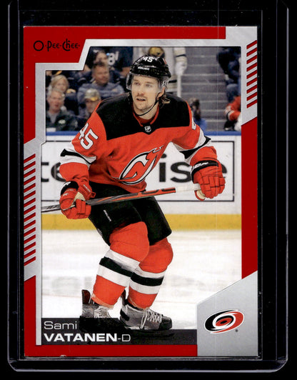 2020-21 O-Pee-Chee - Red Border Blank Back - Sami Vatanen #451 1of1
