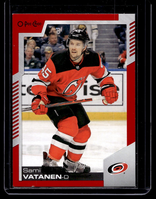 2020-21 O-Pee-Chee - Red Border Blank Back - Sami Vatanen #451 1of1