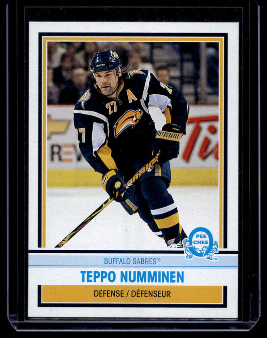 2009-10 O-Pee-Chee - Retro Blank Backs - Teppo Numminen #154