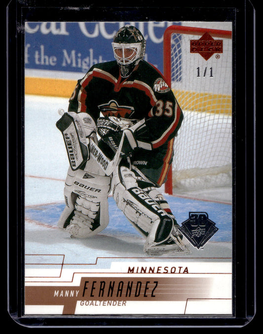 2019-20 Upper Deck 30th Anniversary Buyback 2000-01 - Manny Fernandez #314 1of1