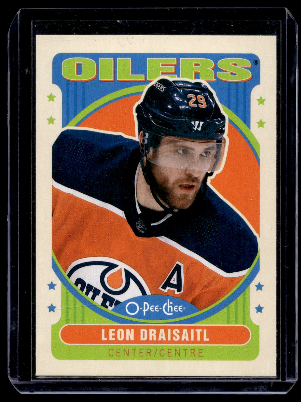 2021-22 O-Pee-Chee - Retro Blank Backs - Leon Draisaitl #499