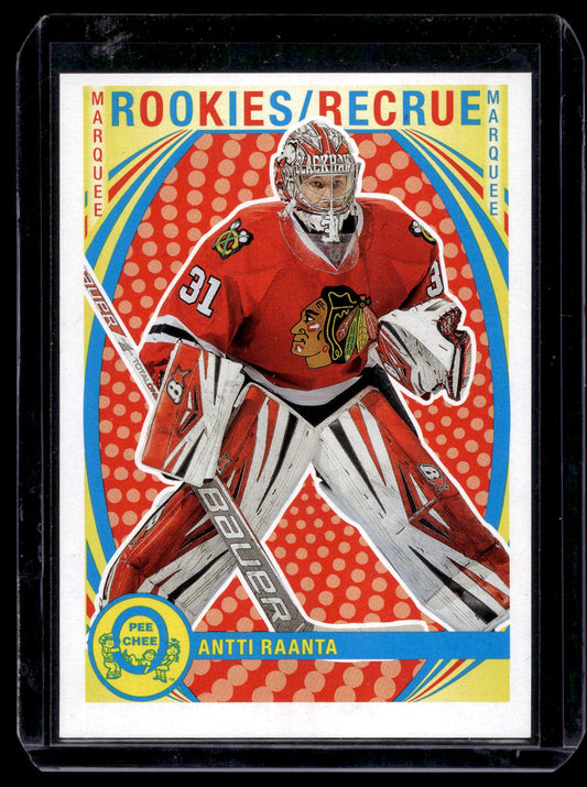 2013-14 O-Pee-Chee - Retro Blank Back - Marquee Rookies - Antti Raanta #614 RC