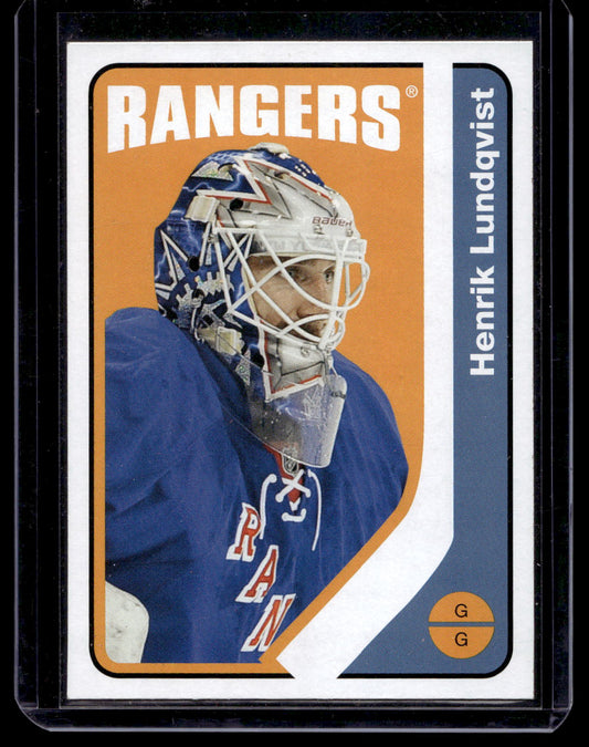 2014-15 O-Pee-Chee - Retro Blank Backs - Henrik Lundqvist #209