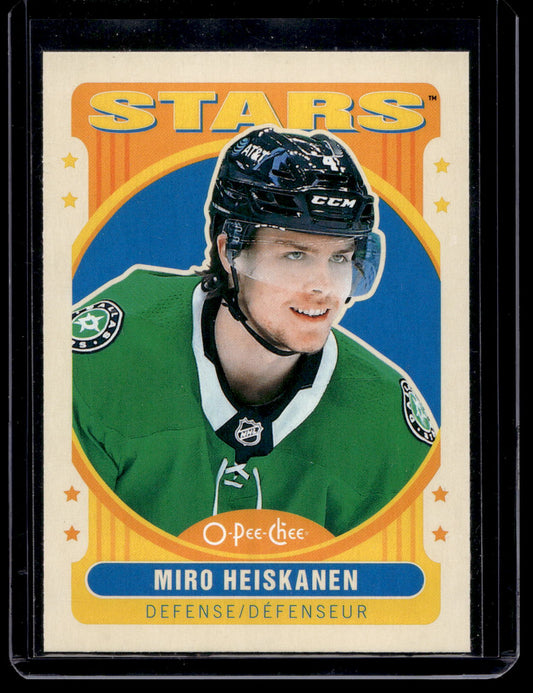 2021-22 O-Pee-Chee - Retro Blank Backs - Miro Heiskanen #340