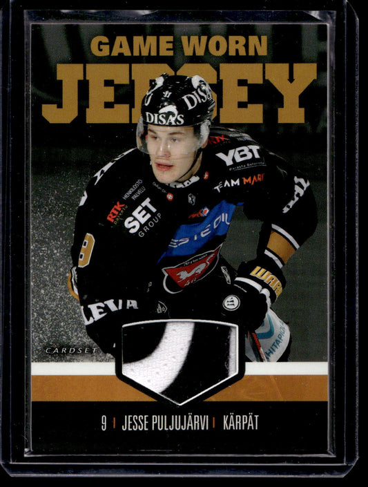2016-17 Cardset - Game Worn Jersey - Jesse Puljujarvi /128