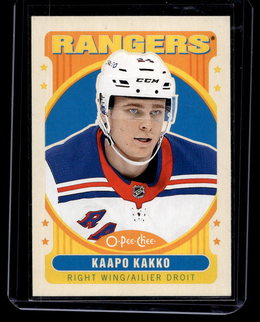 2021-22 O-Pee-Chee - Retro Blank Backs - Kaapo Kakko #206
