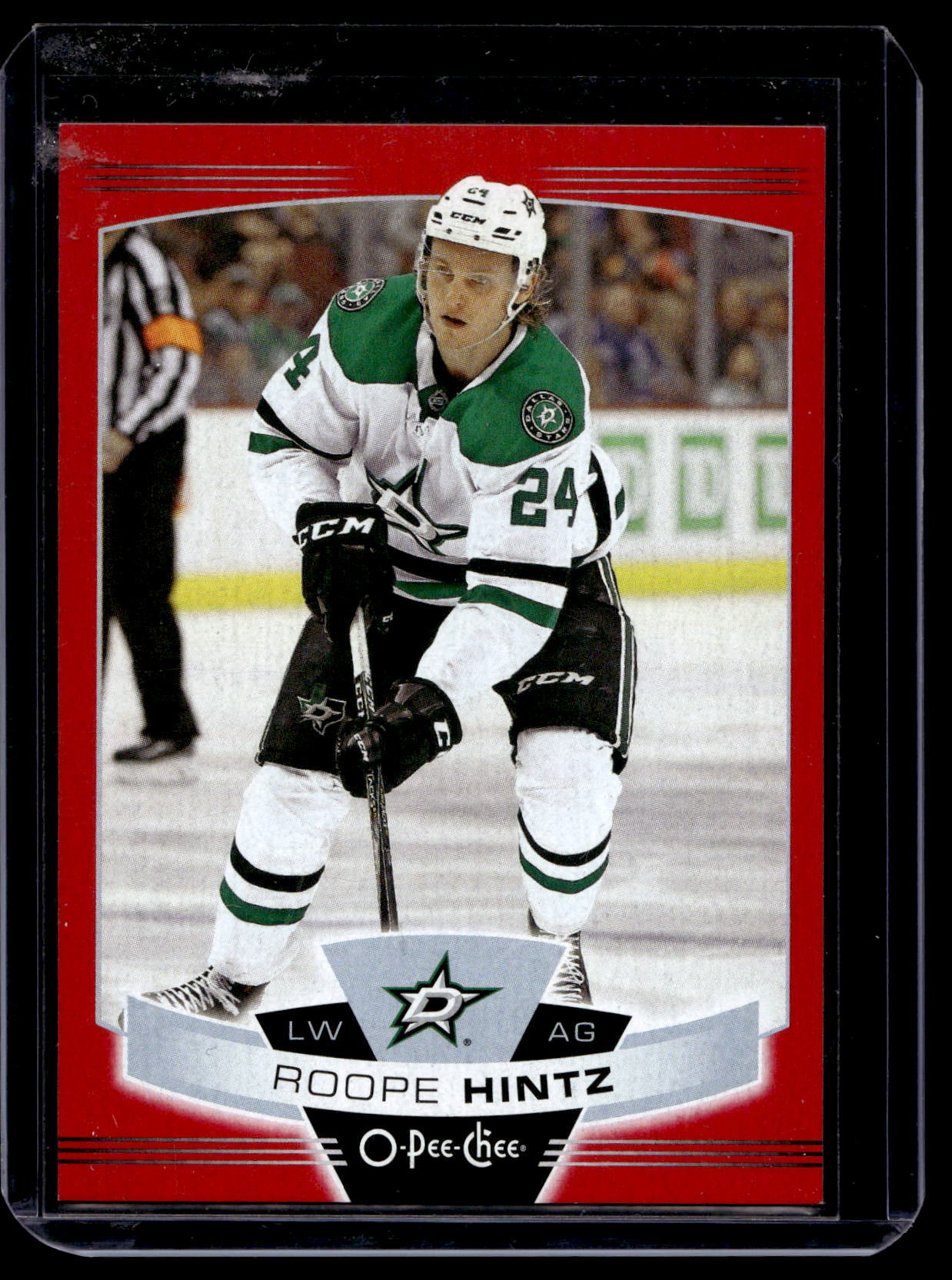 2019-20 O-Pee-Chee - Wrapper Redemption Red Blank Back - Roope Hintz #431