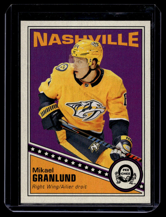 2019-20 O-Pee-Chee - Retro Blank Backs - Mikael Granlund #469