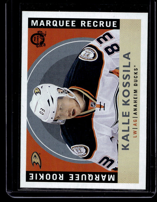 2017-18 O-Pee-Chee - Retro Blank Backs - Marquee Rookies - Kalle Kossila #517 RC