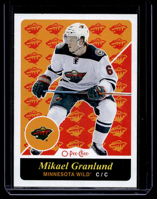 2015-16 O-Pee-Chee - Retro Blank Backs - Mikael Granlund #403