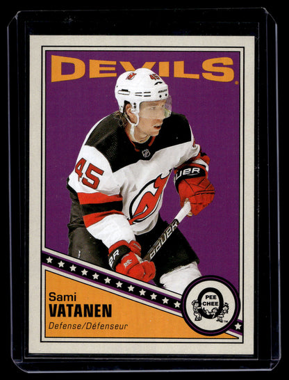 2019-20 O-Pee-Chee - Retro Blank Backs - Sami Vatanen #346