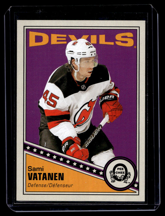 2019-20 O-Pee-Chee - Retro Blank Backs - Sami Vatanen #346