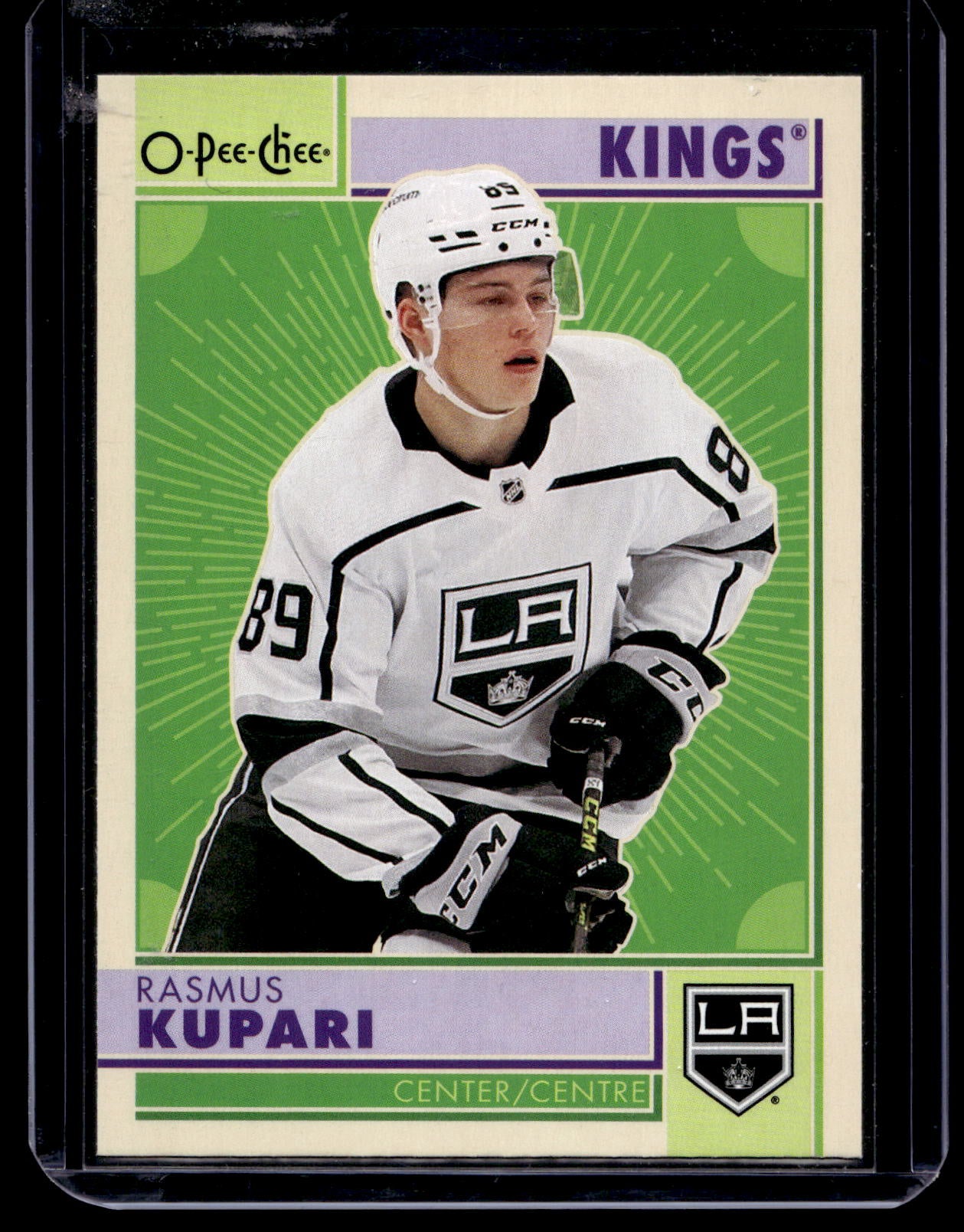 2022-23 O-Pee-Chee - Retro Blank Backs - Rasmus Kupari #419
