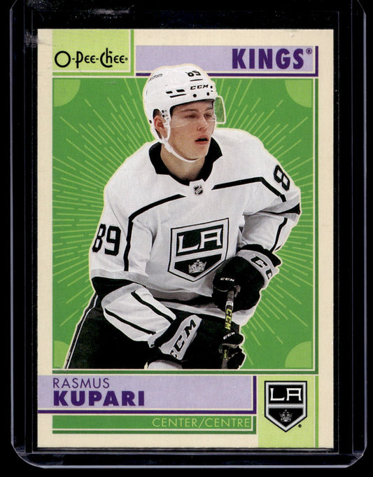 2022-23 O-Pee-Chee - Retro Blank Backs - Rasmus Kupari #419
