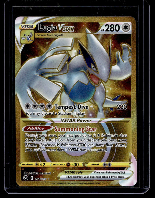2022 Pokemon Sword & Shield - Silver Tempest -  Secret - Lugia VSTAR #211